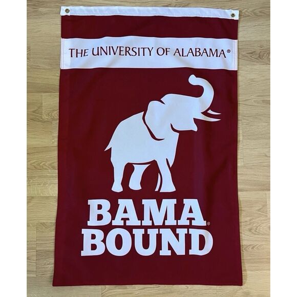 The University Of Alabama Bama Bound‎ Flag Outdoor Indoor 28" X 42.5" - Picture 1 of 1